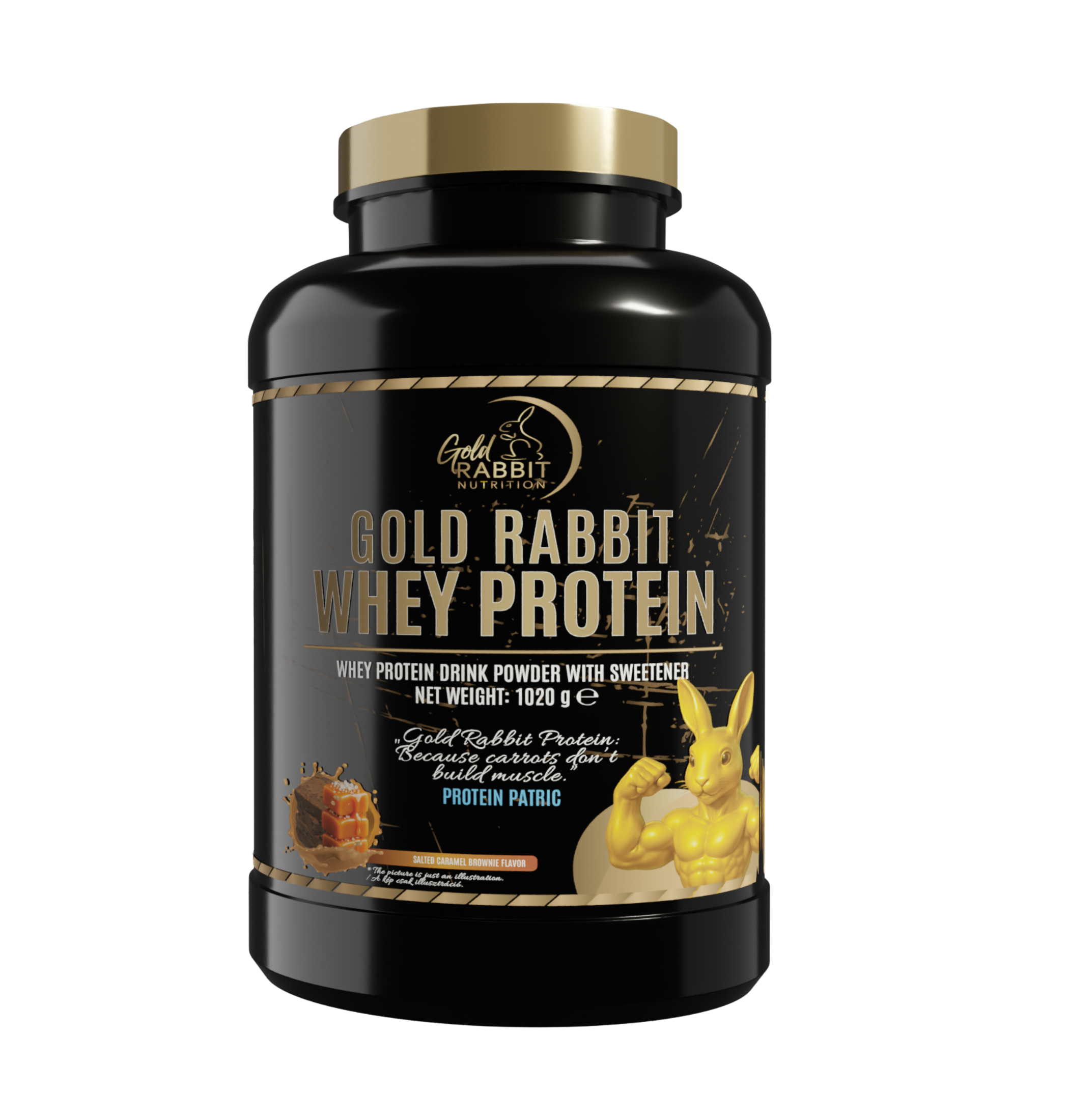 Gold Rabbit Whey Protein Sós Karamell