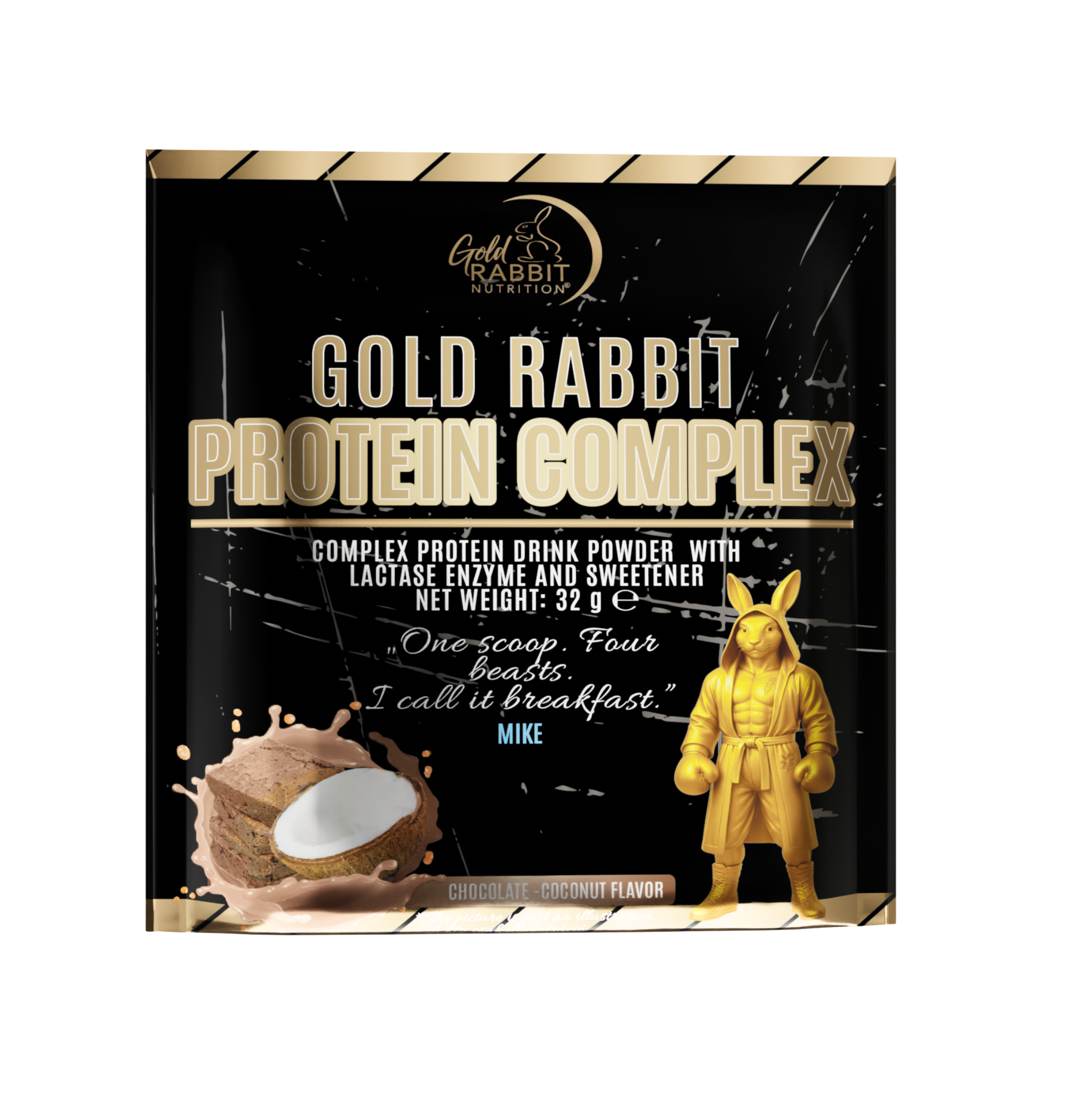 Gold Rabbit Protein Complex Csokoládé-Kókusz