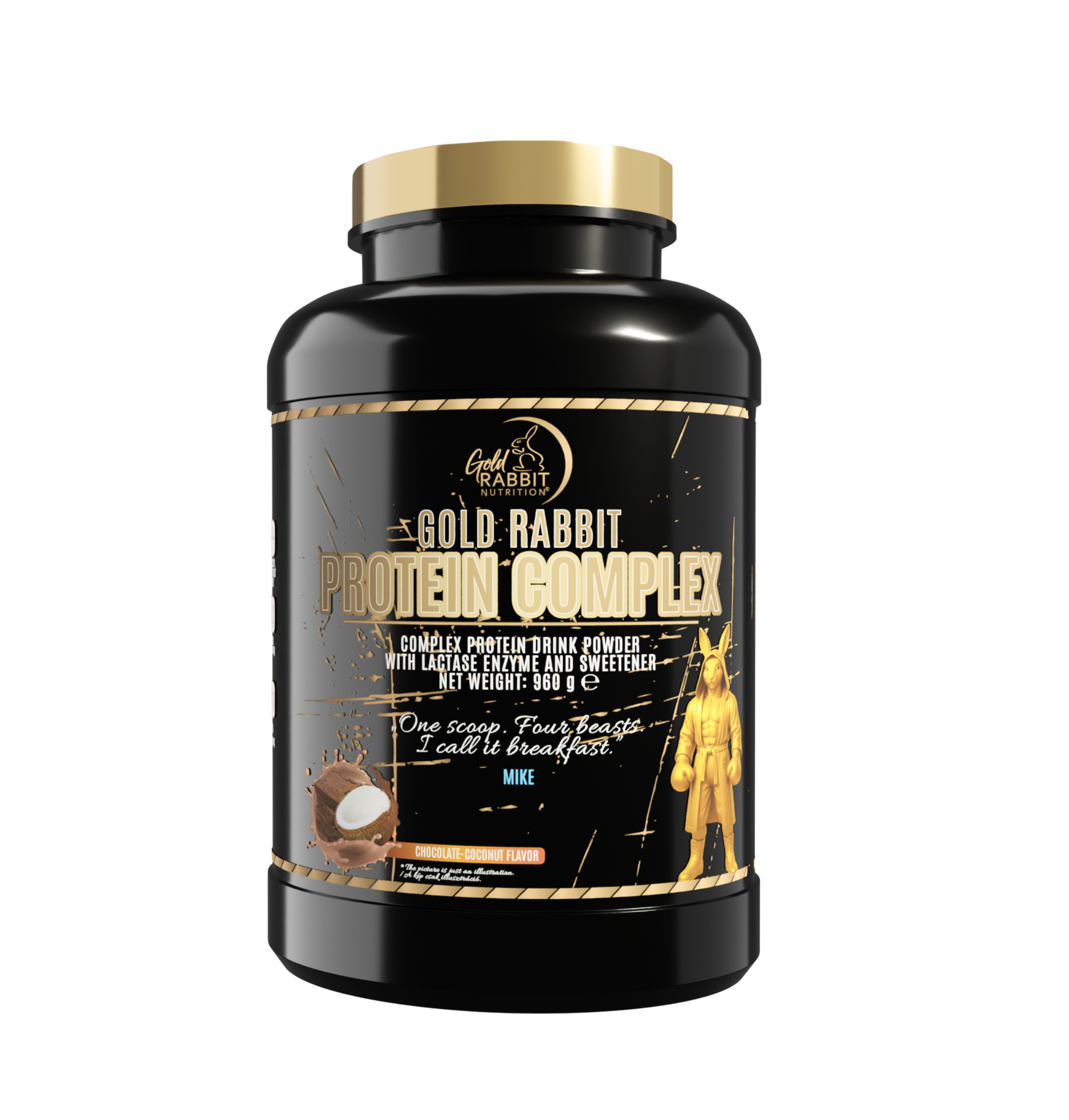 Gold Rabbit Protein Complex Csokoládé-Kókusz